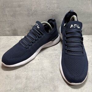 APL Techloom Breeze Mens 9.5 Blue Midnight Knit Running‎ Athletic Sneaker